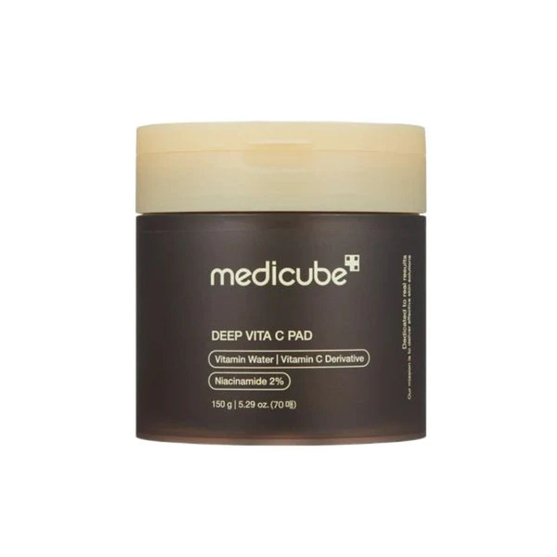 Medicube Deep Vita C Pads — Brightening & Dark Spot Correcting Toner Pads (70 Pads)
