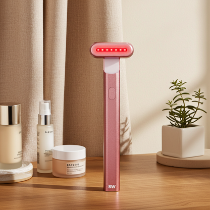 4-In-1 Radiant Renewal® Skincare Wand with Red Light Therapy