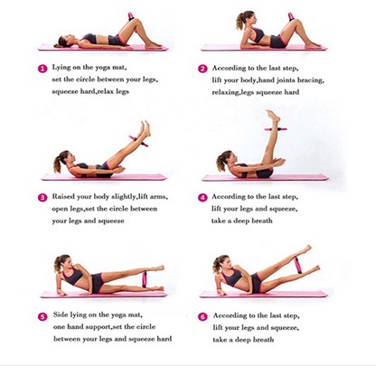 Pilates Magic Circle for Fitness and Yoga