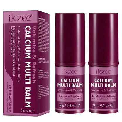 Calcium Volume Multi Balm Deep Hydration Face Skin Elasticity Enhanced Puffy Eyes Treatments anti Wrinkle Collagen Balm Stick 9G