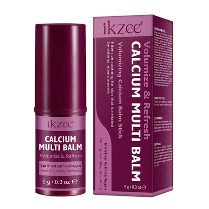 Calcium Volume Multi Balm Deep Hydration Face Skin Elasticity Enhanced Puffy Eyes Treatments anti Wrinkle Collagen Balm Stick 9G