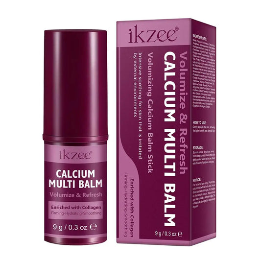 Calcium Volume Multi Balm Deep Hydration Face Skin Elasticity Enhanced Puffy Eyes Treatments anti Wrinkle Collagen Balm Stick 9G
