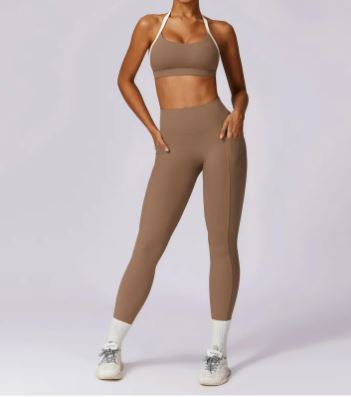 Colorful Beauty Back Yoga set